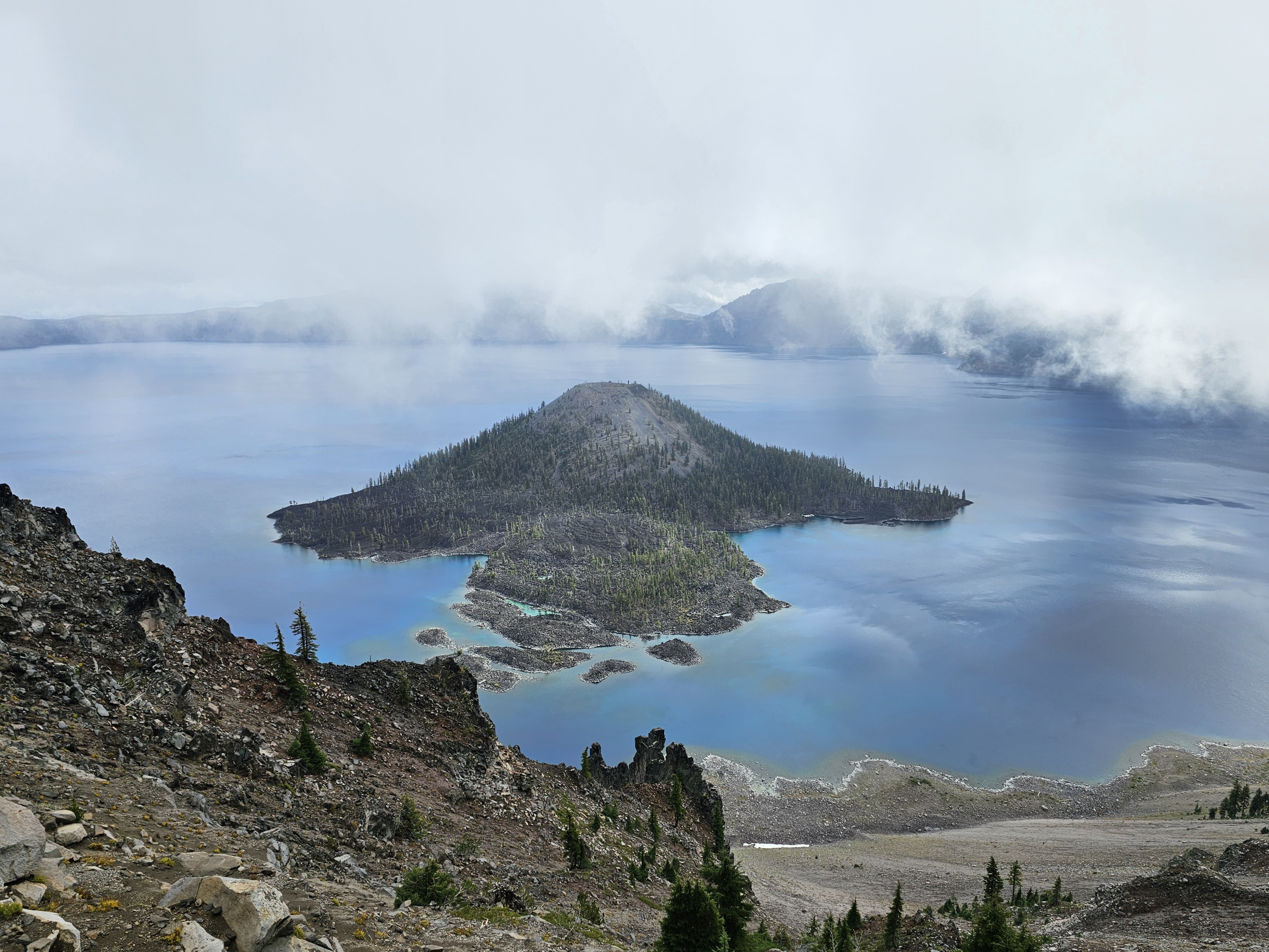 Crater lake